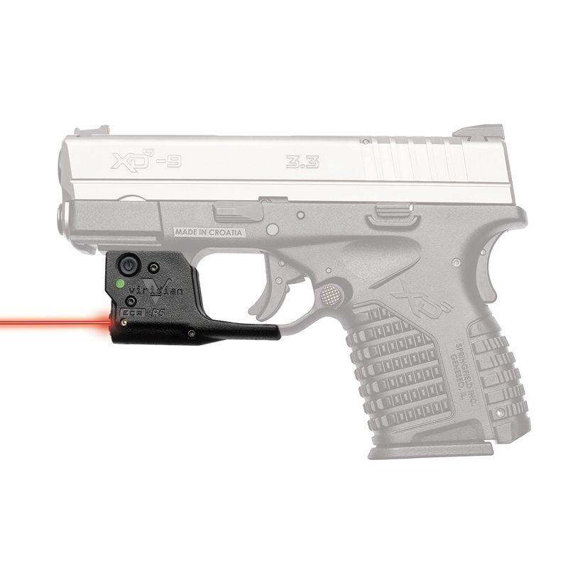 Sights Lasers Viridian Green Laser Ready Series Reactor 5 Gen 2 Red laser sight for Springfld XDS w/ECR w/Ambi IWB Holster • Model: Ready Series